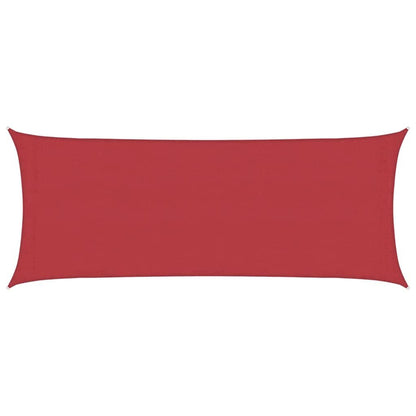 Vidaxl Toldo De Vela Rojo Hdpe 160 G/m² 2x5 M_0