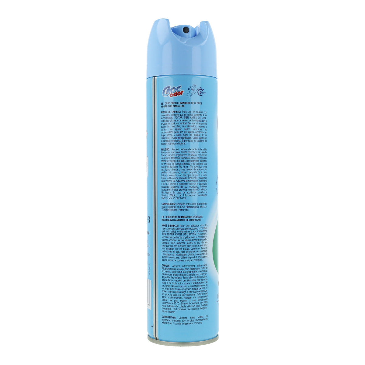 Spray Eliminador de Olores para Hogares con Mascotas CROCODOR 300ml