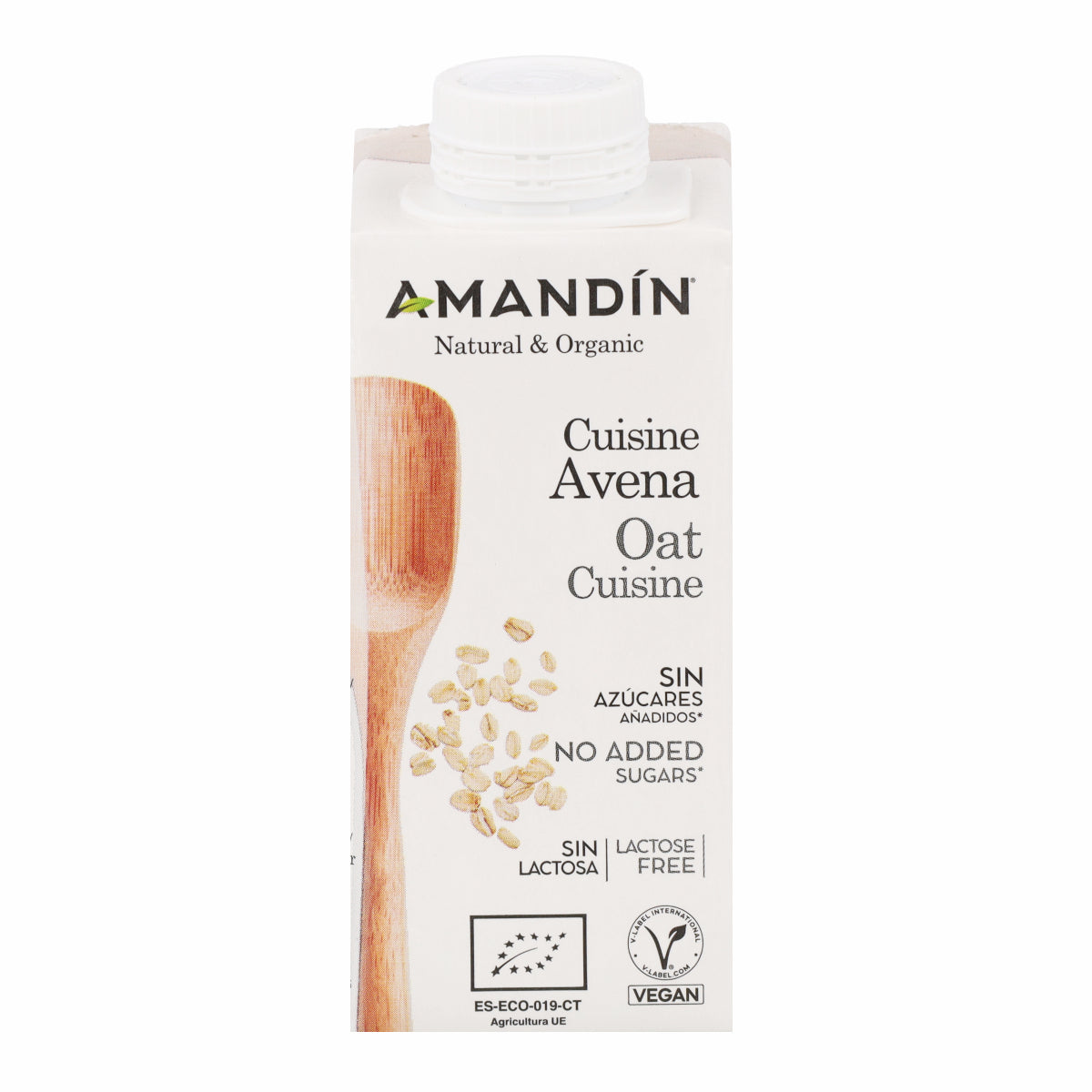 Crema para Cocinar Cuisine de Avena Bio Amandin 200 ml