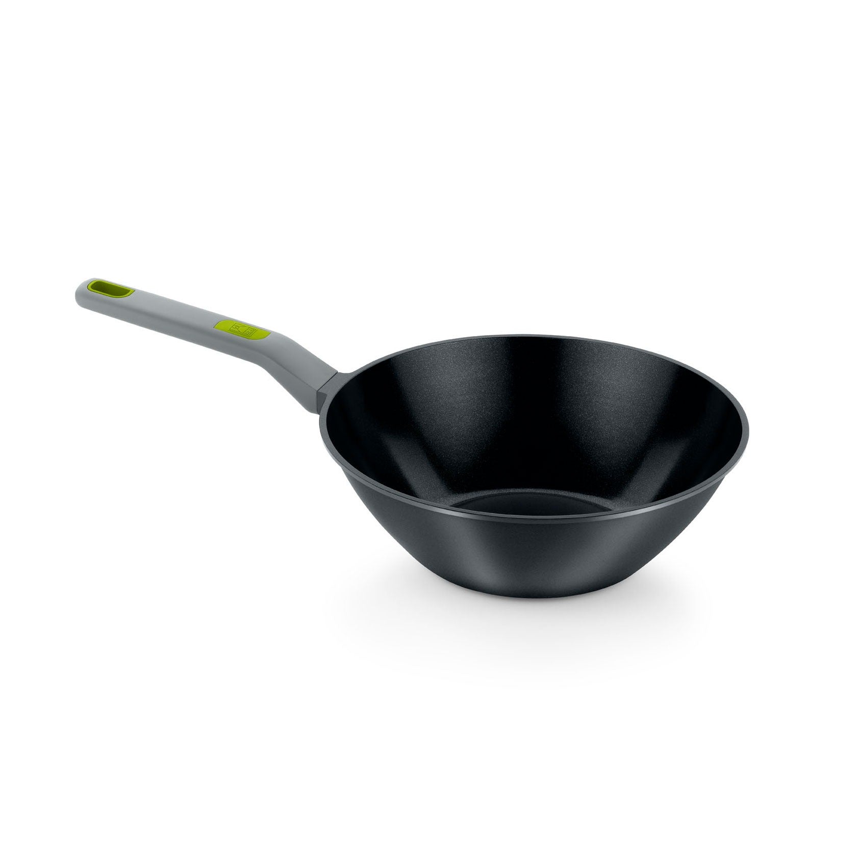 Wok 28CM Aluminio Fundido 100% Reciclado con Antiadherente Cerámico BRA Life