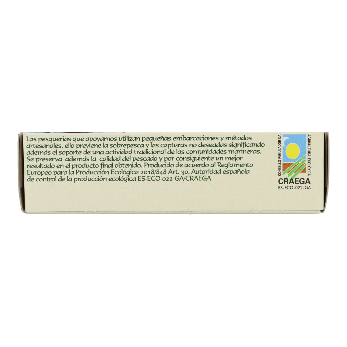 Tentáculos de potón del pacífico en aceite de oliva ecológico en Lata Pan do Mar 120g
