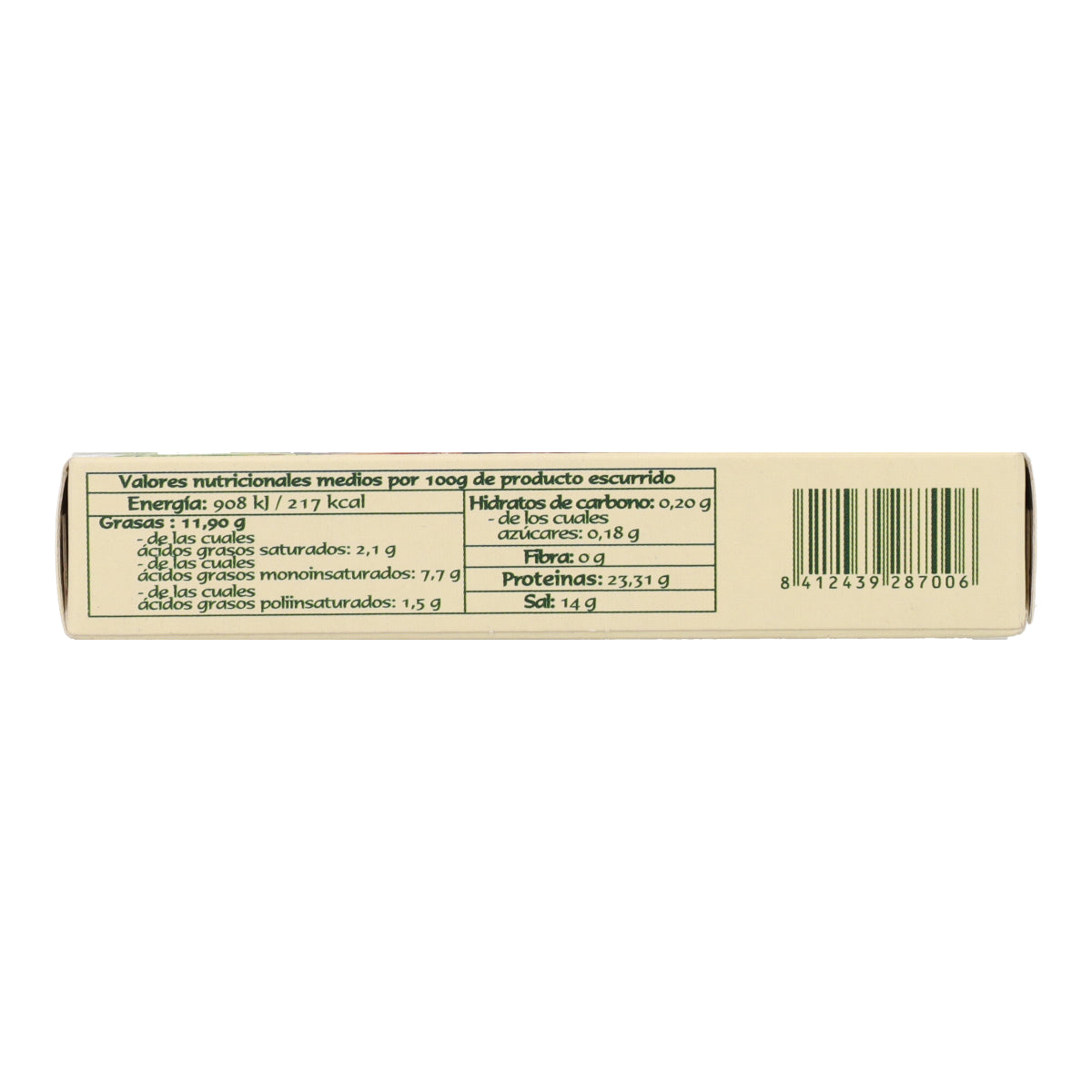 Anchoa en aceite de oliva ecológico en Lata Pan do Mar 50g