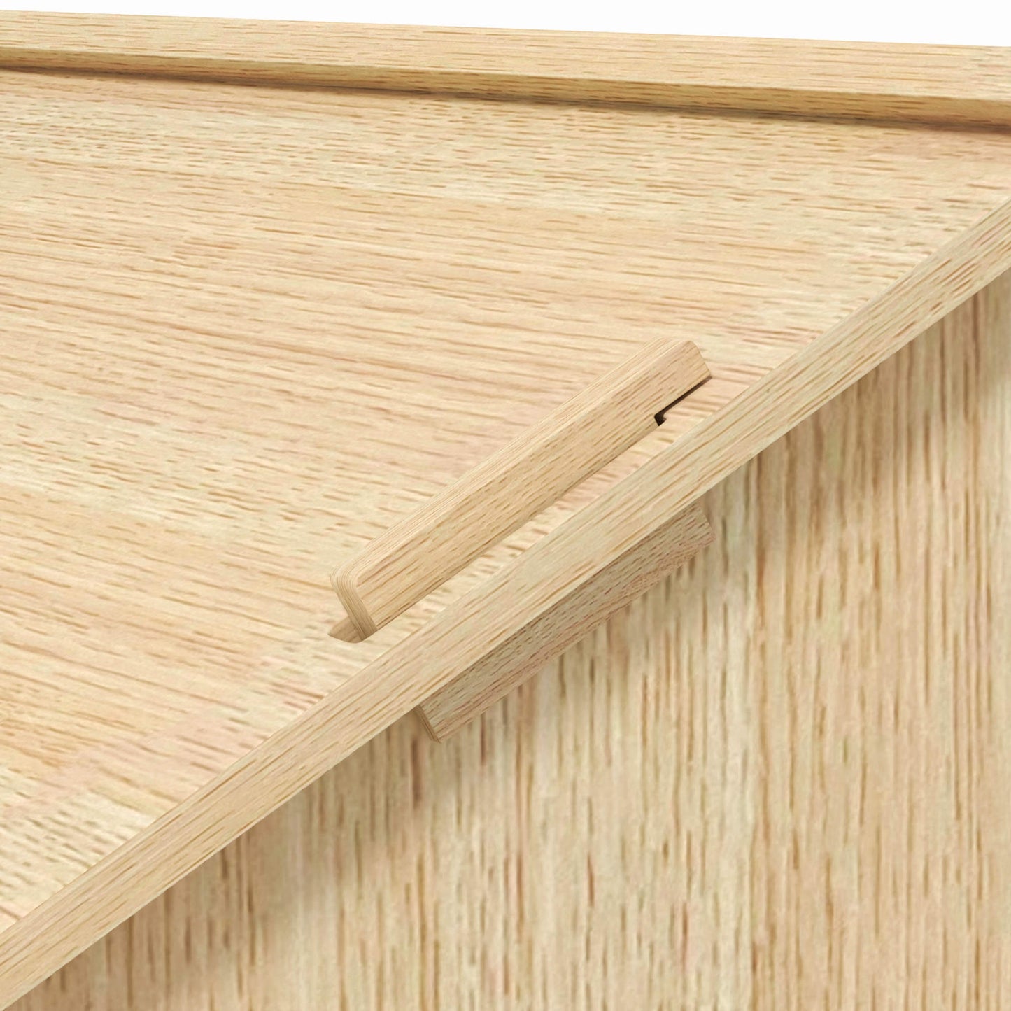 Pawhut Caseta Para Perros Interior Con Ventana 49,5x41x51 Cm Roble_3