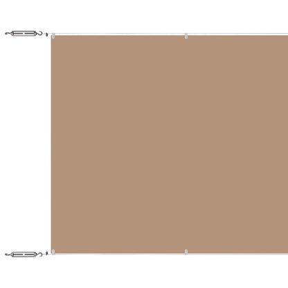 Toldo Vertical Tela Oxford Color Gris Taupe 100x1000 Cm_0