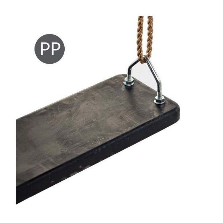 Columpio Doble De Madera Redonda Masgames Fuji Adultos (caucho Y Cuerdas).