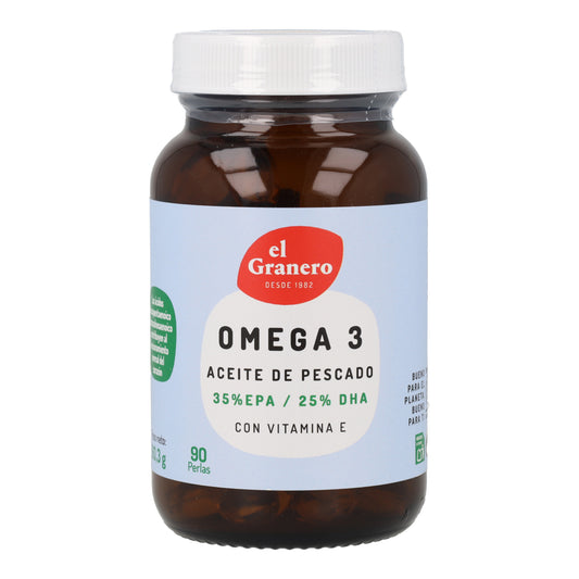 Omegran 3 Plus El granero 90 perlas 705mg