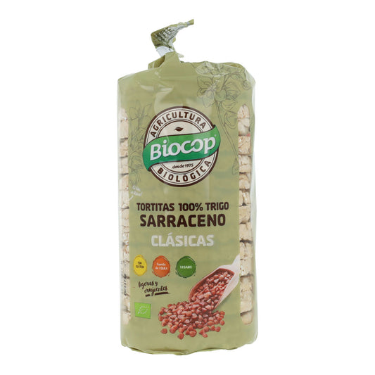 Tortitas 100% Trigo Sarraceno Biocop 100 g