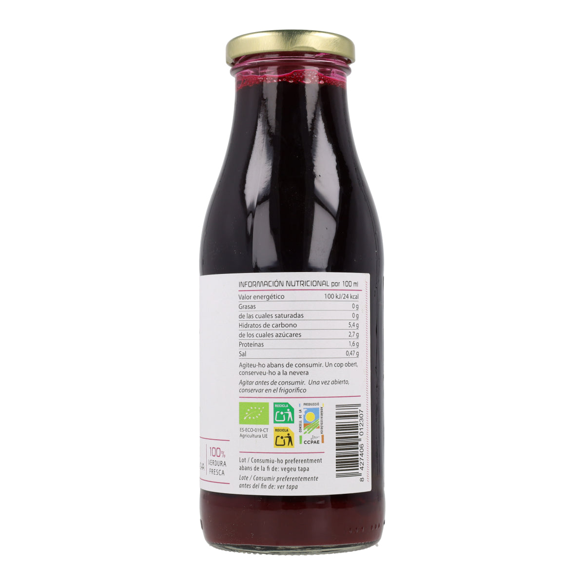 Zumo de Remolacha Eco Cal Valls 500ml