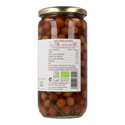 Aceitunas Arbequina ECO Cal Valls 720 g