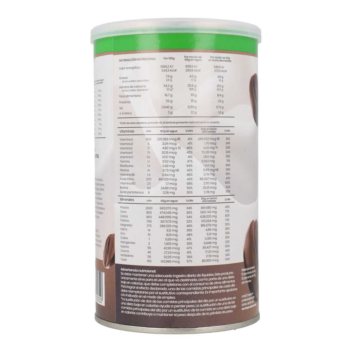Batido Saciante Capuchino Sotya 600 g