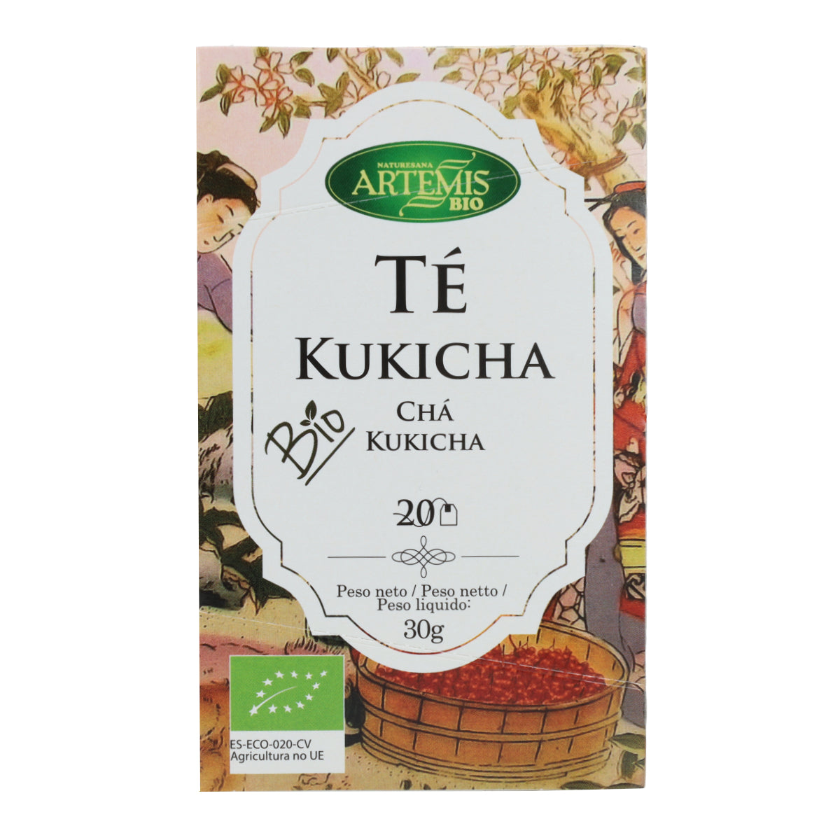 Té Kukicha Artemis Bio 20 bolsitas