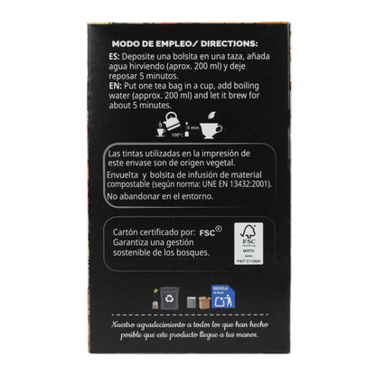 Té Kukicha Artemis Bio 20 bolsitas