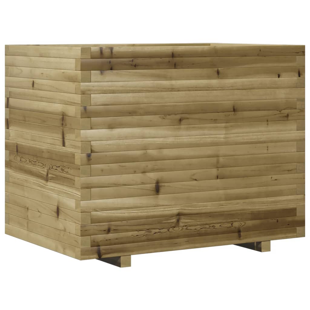 Jardinera Madera De Pino Impregnada 90x60x72,5 Cm_0