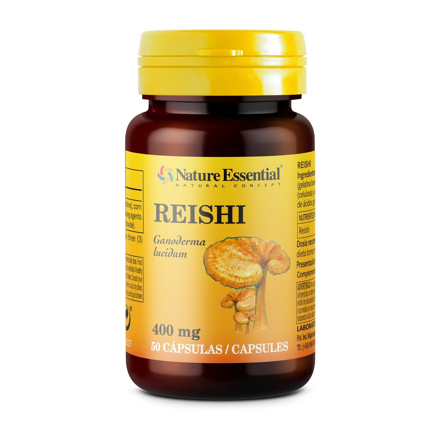 Reishi ( Micelio ) 400 Mg Nature Essential 50 Cápsulas