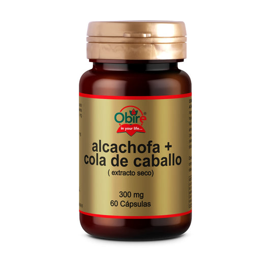 Alcachofa y Cola Caballo Obire, 60 cápsulas