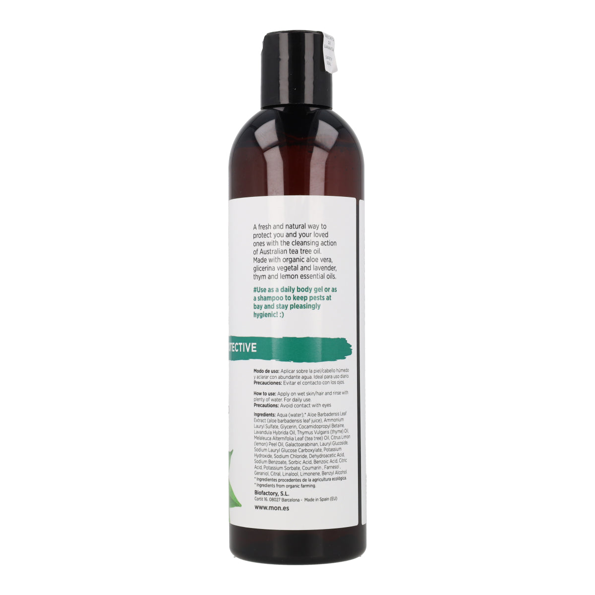 Champú y Gel de Árbol de Té Mon Deconatur 300 ml