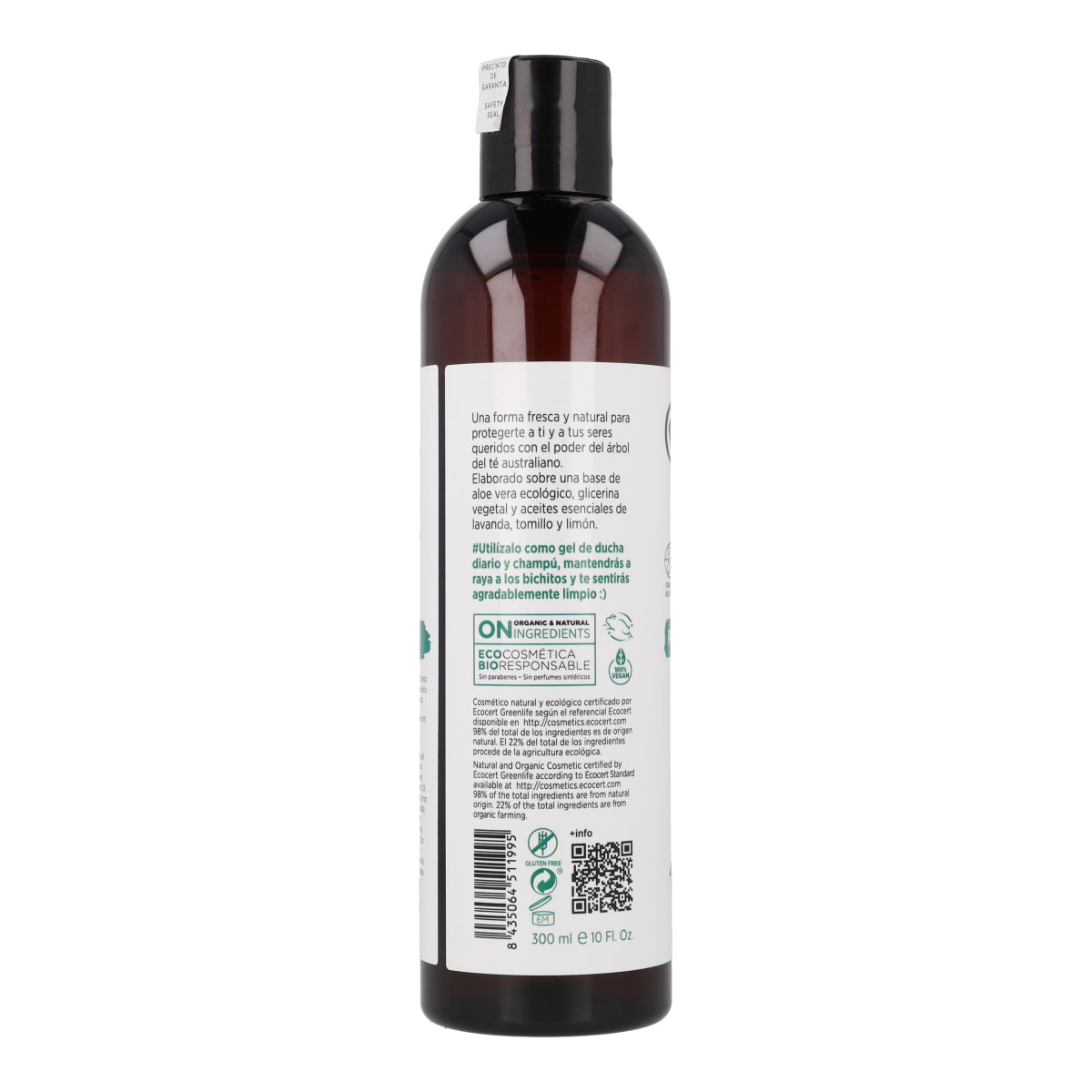Champú y Gel de Árbol de Té Mon Deconatur 300 ml