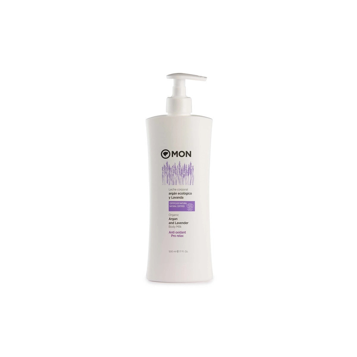 Leche corporal argán y lavanda BIO 500 ml