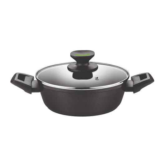 Cacerola Baja 28CM Green Aluminio Forjado Antiadherente Bicapa Monix