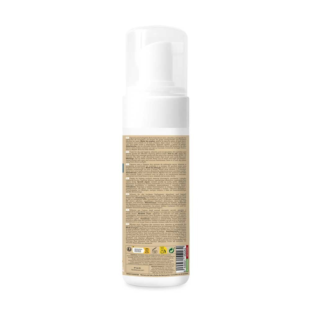 Champú Seco en Espuma Gatos PSH 200 ml