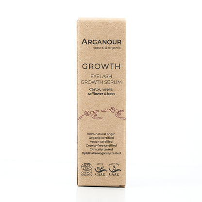 Serum Growth crece pestañas, Arganour, 5ml