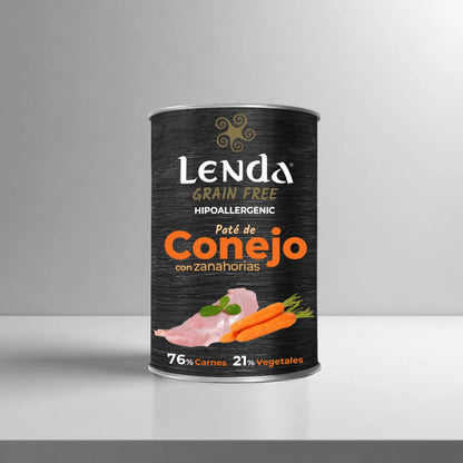 Paté para Perros de Conejo Grain Free Lenda 400 g