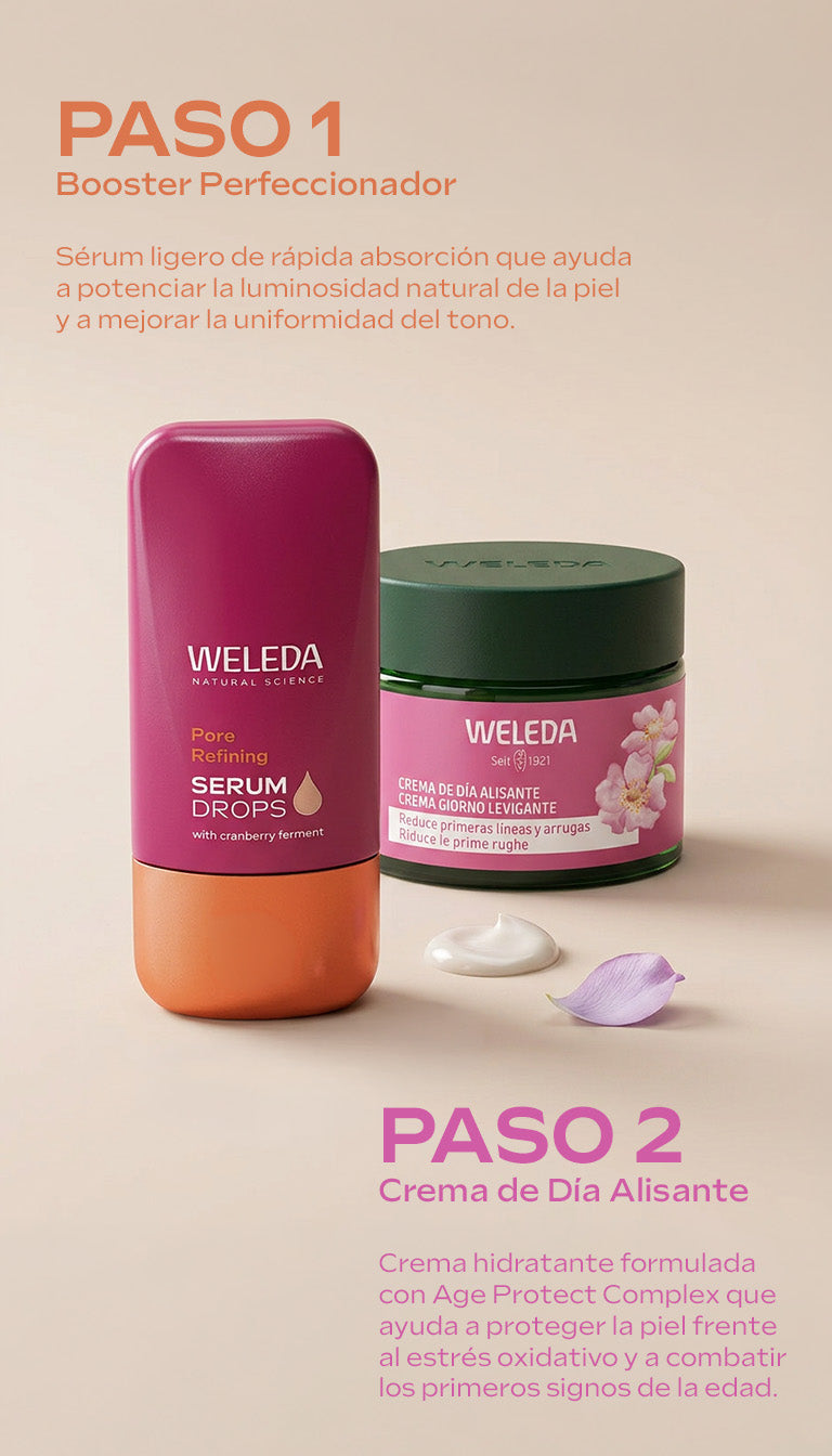 Vitamin C Ritual (Crema de Día de RM + Booster Perfeccionador) Weleda