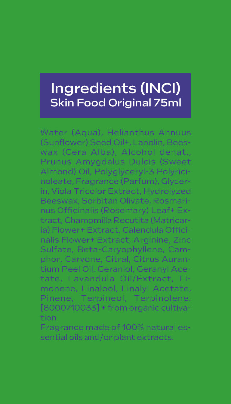 Glow Skin Ritual (Skin Food Original + Lip Stick) Weleda