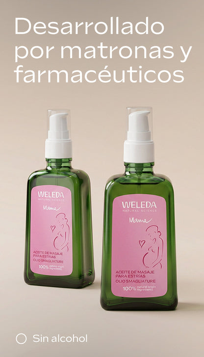 Duplo Aceite para masaje de estrías Weleda