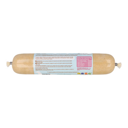 Salchicha funcional para perros para las articulaciones con pollo, calabacín y manzana 250 g NaturExtra