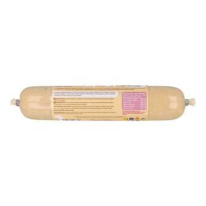 Salchicha funcional para perros para órganos vitales con pollo y calabaza 250 g NaturExtra