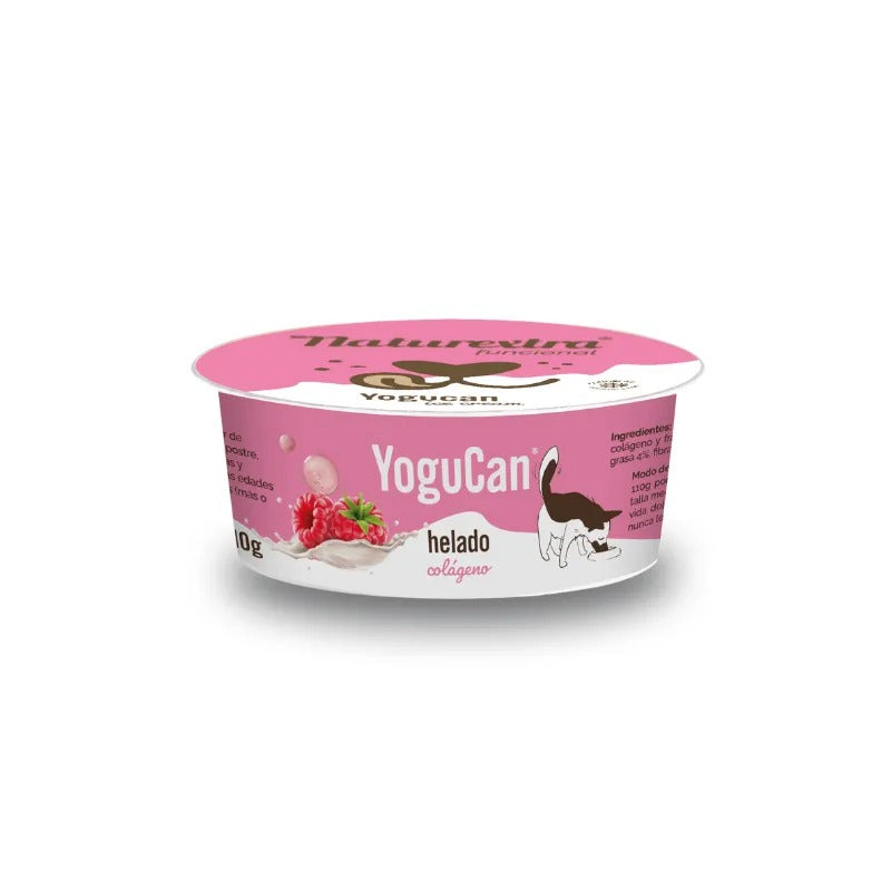 Yogur funcional Yogucan + Topping Liofilizado para perros y gatos 110 g NaturExtra