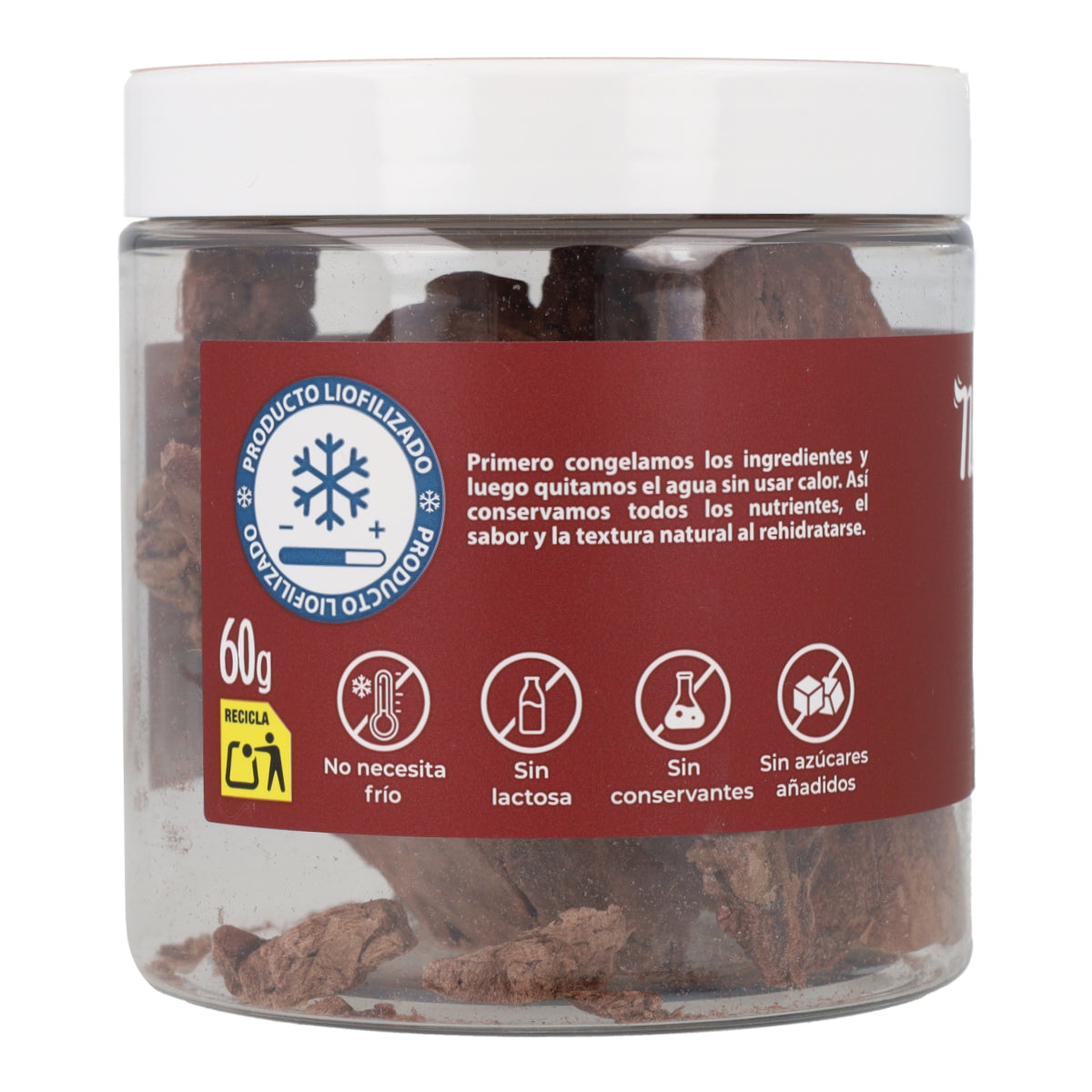 Snack natural liofilizado de hígado de pollo 60 g NaturExtra