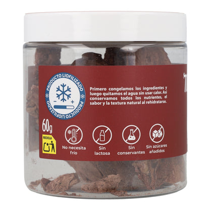 Snack natural liofilizado de hígado de pollo 60 g NaturExtra