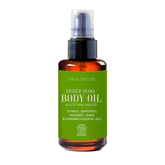 Aceite para Varices Piernas Cansadas con Ciprés, Pomelo & Romero Alma Secret 100 ml