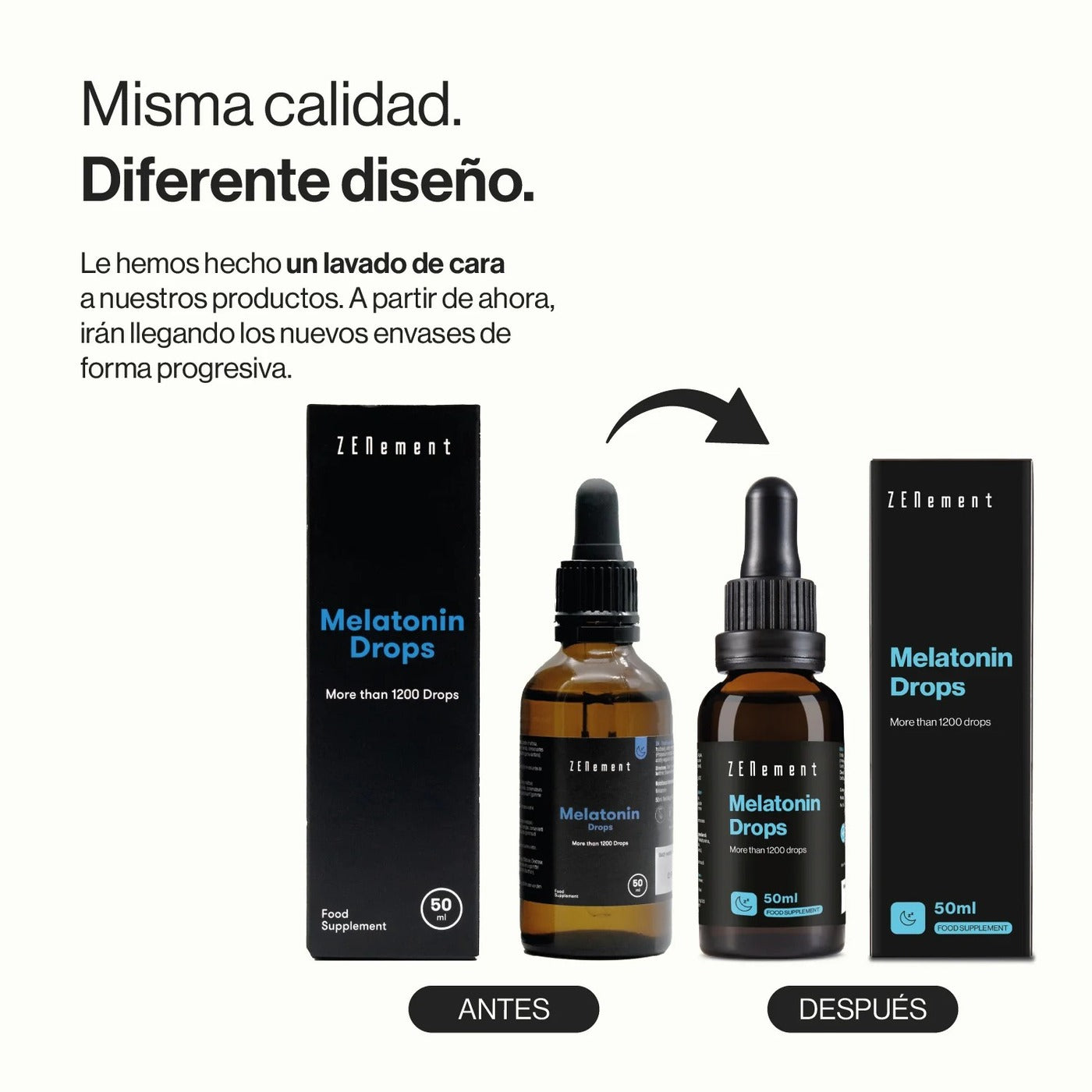 Melatonina Gotas Zenement, 50 ml