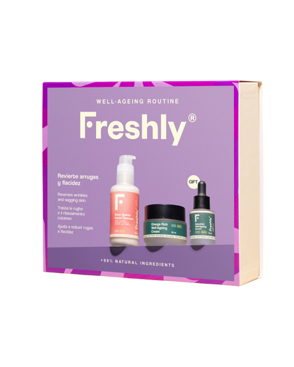 Well-Ageing Routine Freshly Cosmetics 100 ml + 50 ml + 15 ml