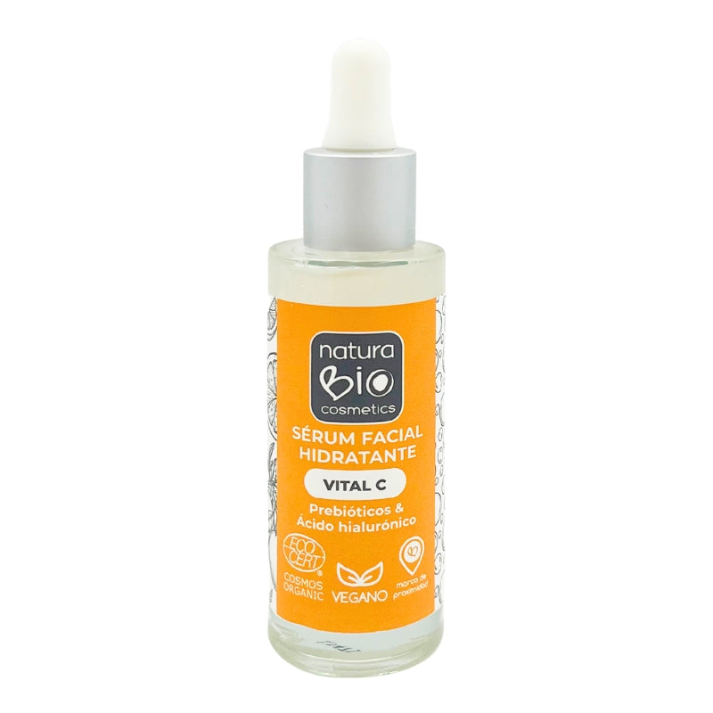 Sérum facial hidratante vital c prebióticos & ácido hialurónico 30 ml