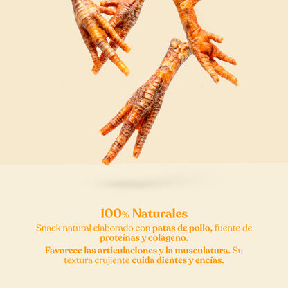 Patas de Pollo para Perros Snack Natural 400 g dr.bimix