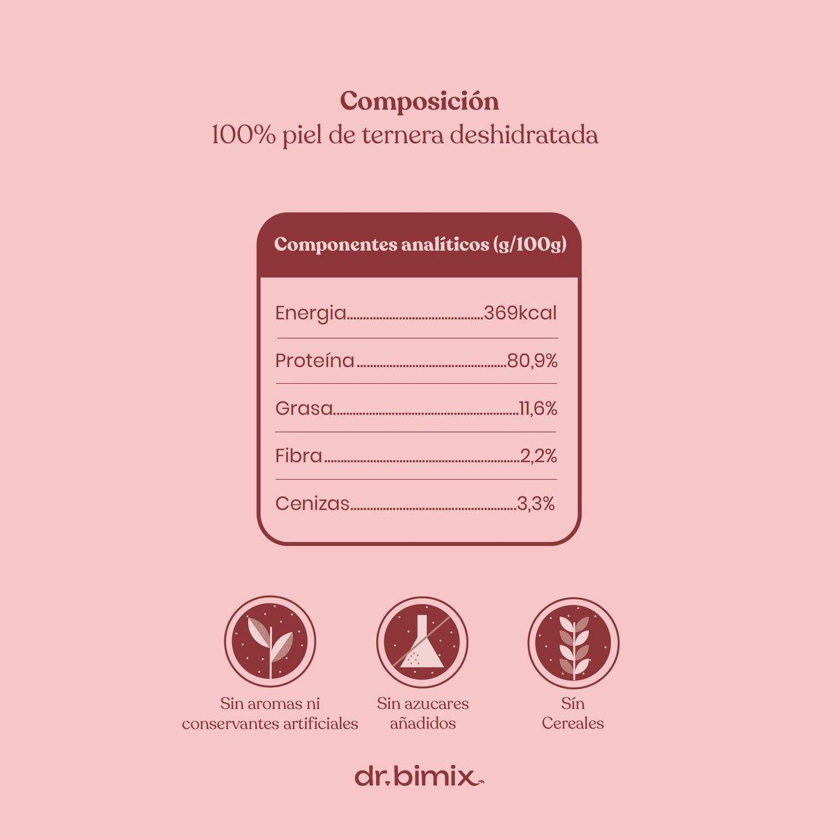 Palitos de Caravaca para Perros Masticación Natural 225 g dr.bimix