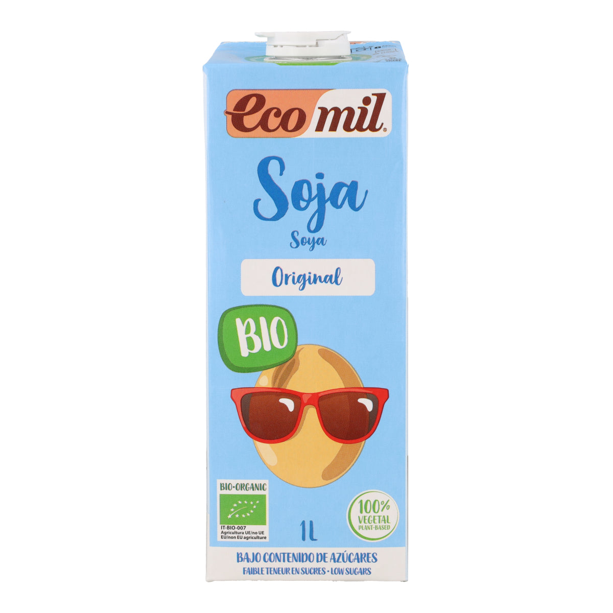 Bebida de Soja con sirope de agave NaturGreen 1 L