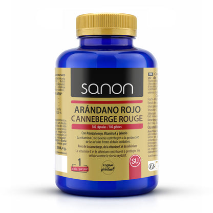 Arándano Rojo Americano SANON 180 cápsulas