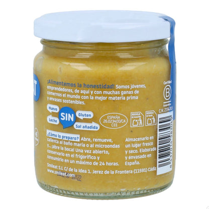 Pack 3x Tarrito BIO verduras y merluza +6 meses Smileat 230g