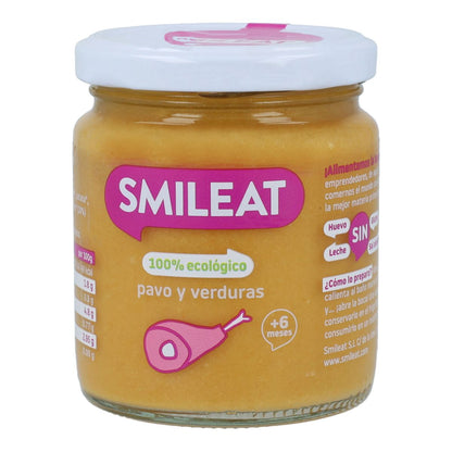 PROMO 3x Tarrito BIO pavo y verduras +6 meses Smileat 230g