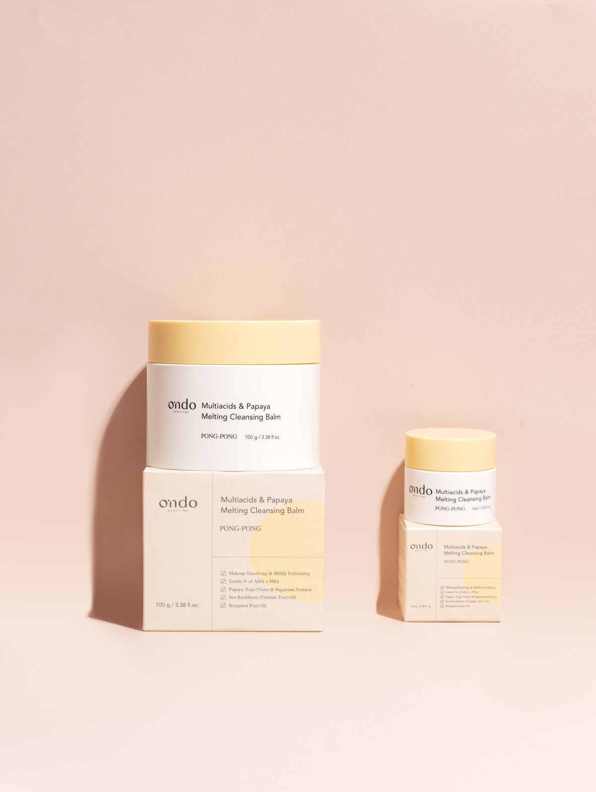 Multiacids & Papaya Cleansing Balm Ondo Beauty 36.5