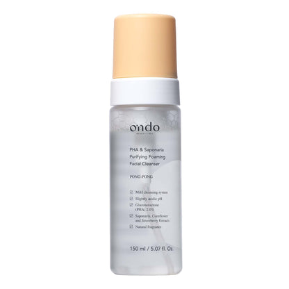 PHA &amp; Saponaria Purifying Foaming Cleanser Ondo Beauty 36.5