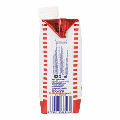 Healthy Drink Fresa y Lima Bio con Post-bióticos y Vitamina C MOONDRIKS 330 ml