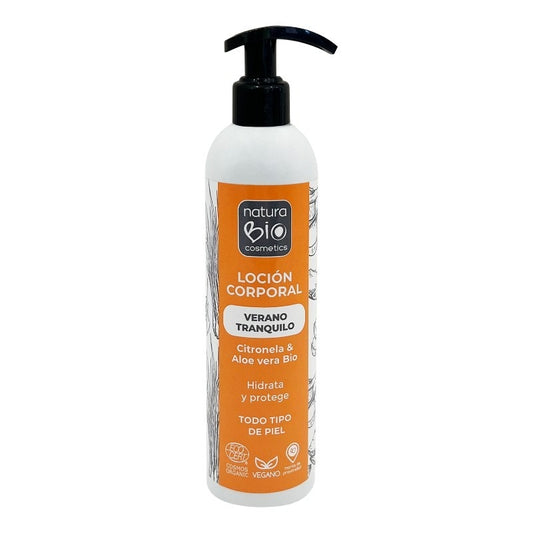 Loción corporal verano tranquilo Citronela NaturaBIO 250 ml