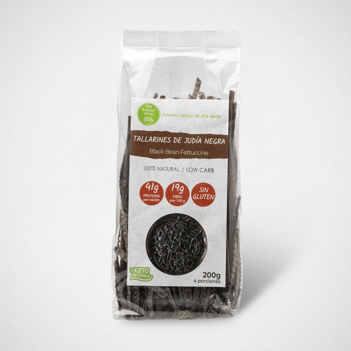Tallarines de Judía Negra The Konjac Shop 200g