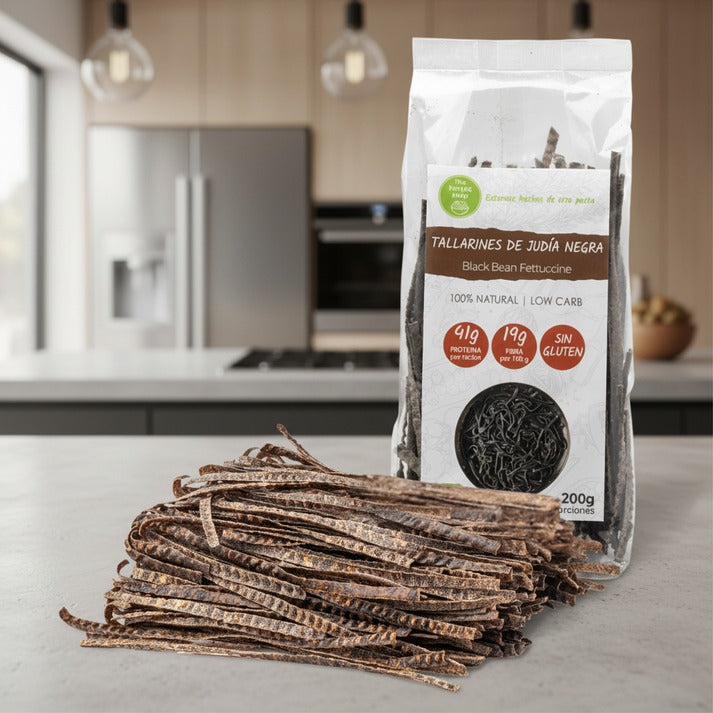Tallarines de Judía Negra The Konjac Shop 200g